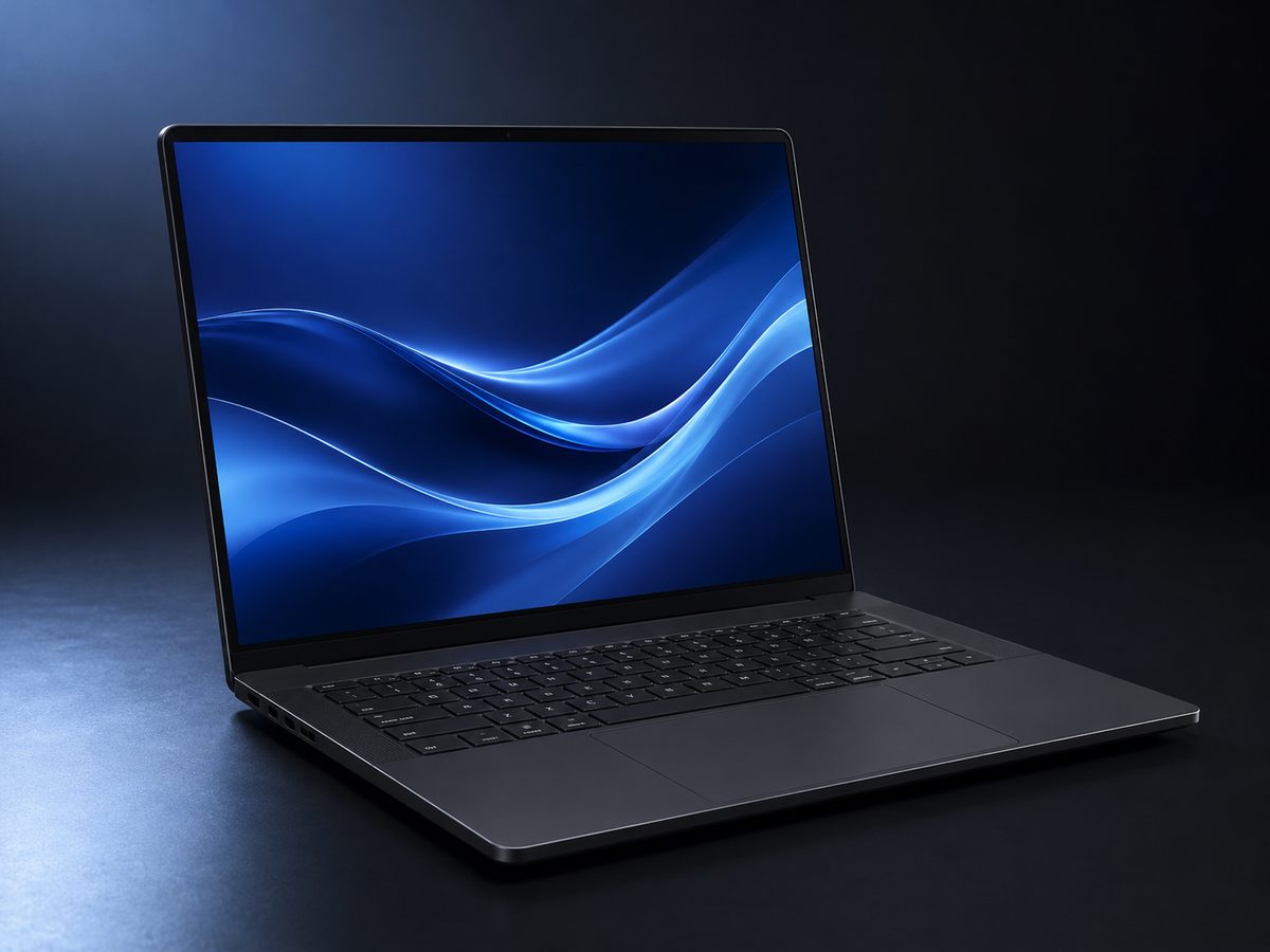 Computer repair mockup